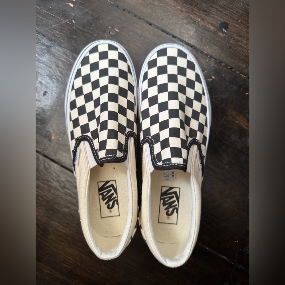 Checker vans Unisex